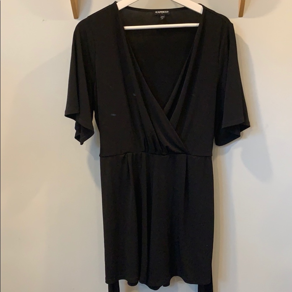 Black express romper